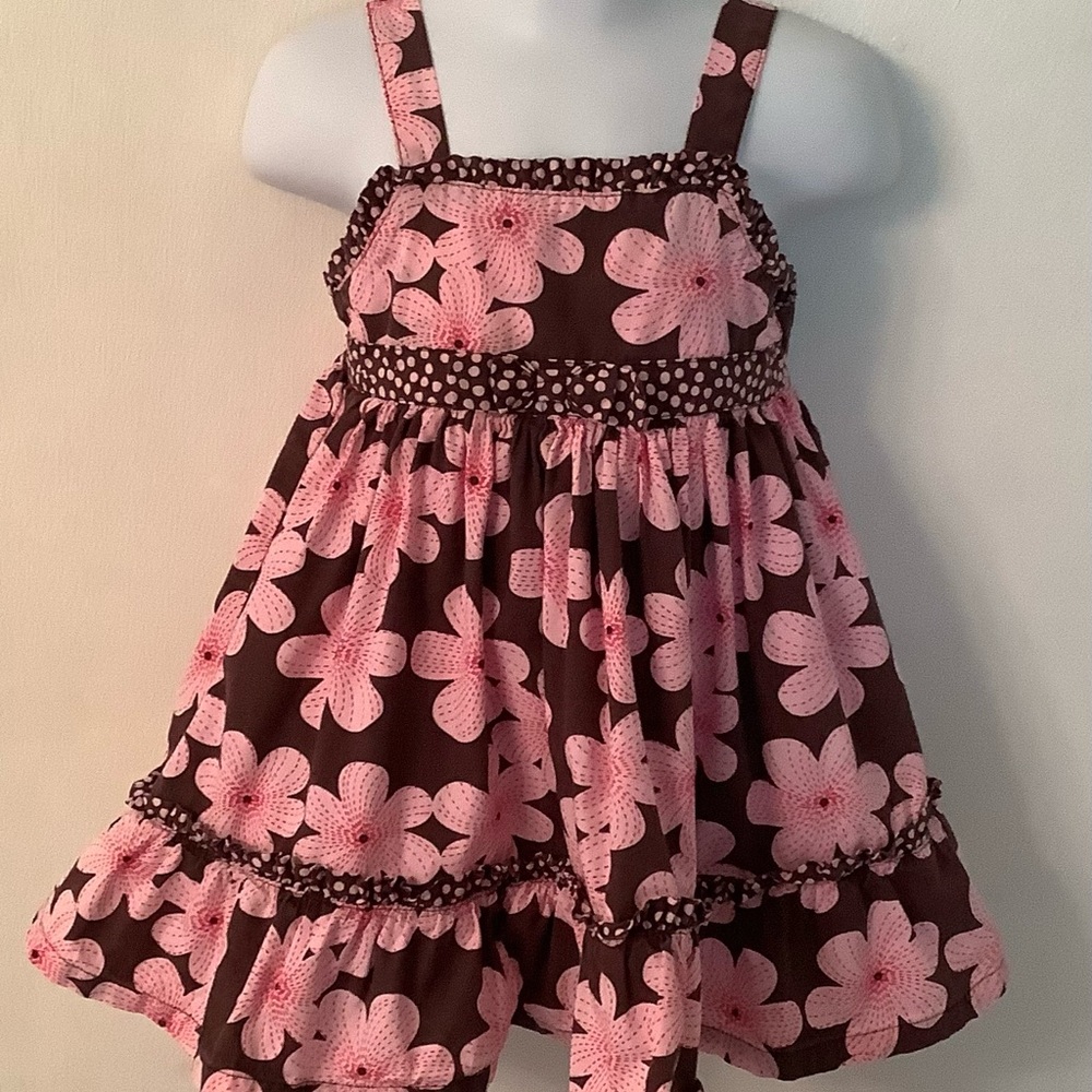 🤑Blueberi Blvd floral sundress. Size 24M